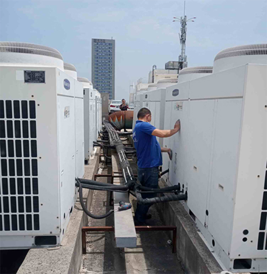 莱芜市中央空调制热和不制冷系统维修方法